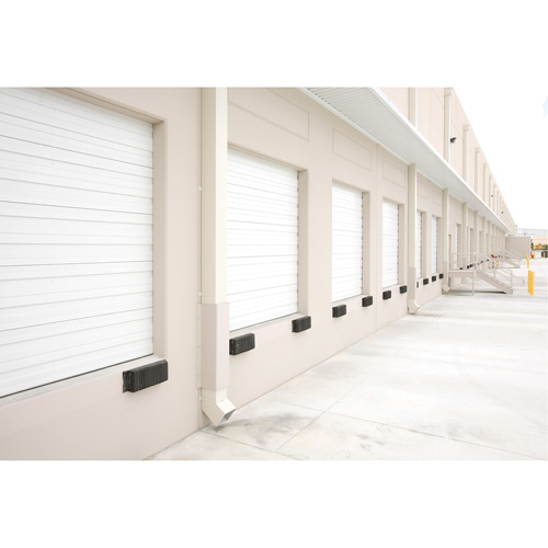 Butoirs de quai lamell&eacute;s, Horizontal, Caoutchouc, 18" la x 4" p x 12" h Brunswick Fyr & Safety