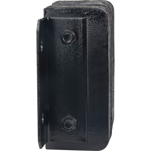 Butoirs de quai lamell&eacute;s, Horizontal, Caoutchouc, 12" la x 4" p x 10" h Brunswick Fyr & Safety