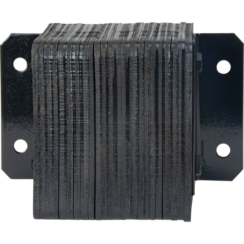 Butoirs de quai lamell&eacute;s, Horizontal, Caoutchouc, 12" la x 6" p x 10" h Brunswick Fyr & Safety