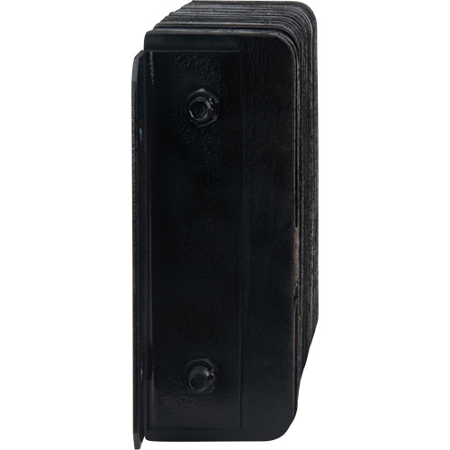 Butoirs de quai lamell&eacute;s, Horizontal, Caoutchouc, 18" la x 4" p x 12" h Brunswick Fyr & Safety