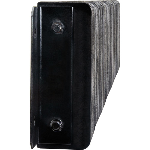 Laminated Dock Bumpers, Horizontal, Rubber, 36" W x 4" D x 12" H Brunswick Fyr & Safety