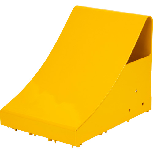 Cales-roue pour la glace, Acier, Jaune, 8-1/16" la x 10-5/8" p x 8-13/16" h Brunswick Fyr & Safety