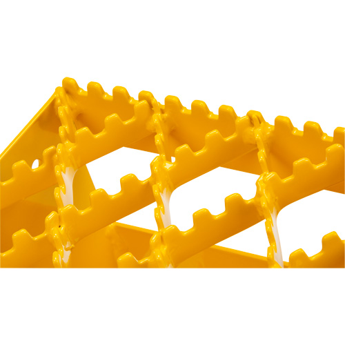 Cales-roue pour la glace, Acier, Jaune, 8-1/16" la x 10-5/8" p x 8-13/16" h Brunswick Fyr & Safety