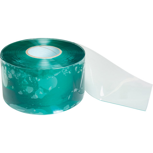 Rideau en lani&egrave;res &agrave; dissipateur d'&eacute;lectricit&eacute; statique, 164' x 8" x 0,08" Brunswick Fyr & Safety