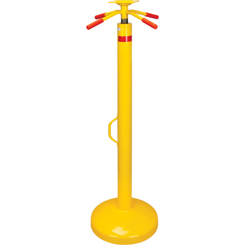 50,000 lbs. Static Capacity Trailer Jack, 2.5 tons Lift Capacity Brunswick Fyr & Safety