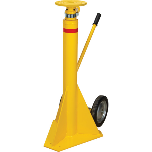 Cric &agrave; rochet pour remorque &agrave; capacit&eacute; statique de 100 000 lb, Cap. de levage 20 tonnes Brunswick Fyr & Safety