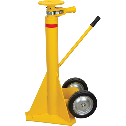 Cric &agrave; rochet pour remorque &agrave; capacit&eacute; statique de 100 000 lb, Cap. de levage 20 tonnes Brunswick Fyr & Safety