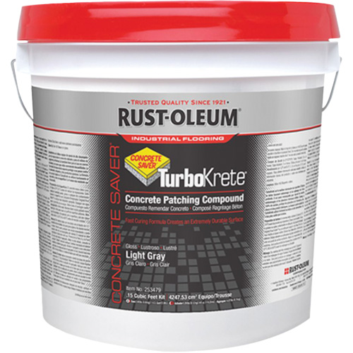 TurboKrete&reg; Concrete Patch Compound Kit, Grey Brunswick Fyr & Safety
