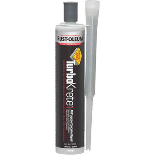 TurboKrete&reg; All-Purpose Epoxy Repair, Cartridge/Tube, Grey Brunswick Fyr & Safety