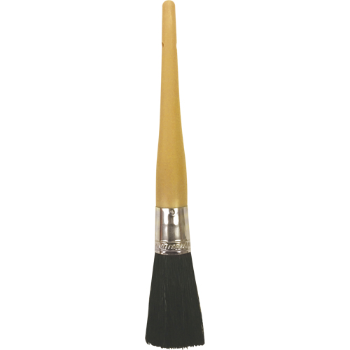 Oval Paint Brush, Bristle, Plastic Handle, 15/16" Width Brunswick Fyr & Safety