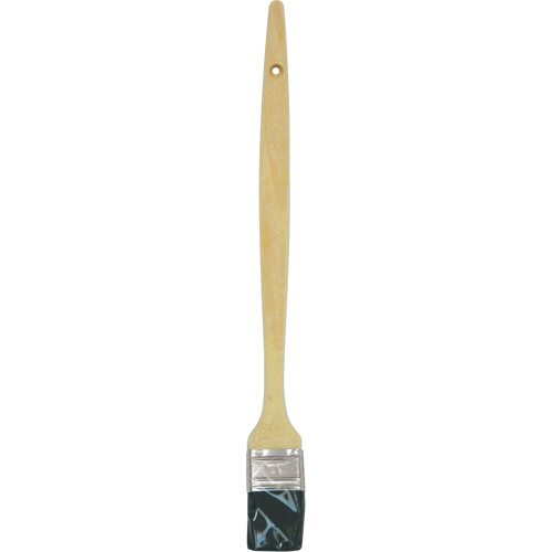 Radiator Paint Brush, Bristle, Wood Handle, 2" Width Brunswick Fyr & Safety