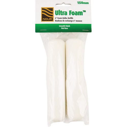 Rouleaux &agrave; peinture haute densit&eacute; Ultra Foam, Nap 9,525 mm (3/8"), 152,4 mm (6") l Brunswick Fyr & Safety