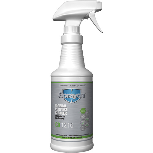 Nettoyant polyvalent CD1216, Bouteille &agrave; g&acirc;chette Brunswick Fyr & Safety