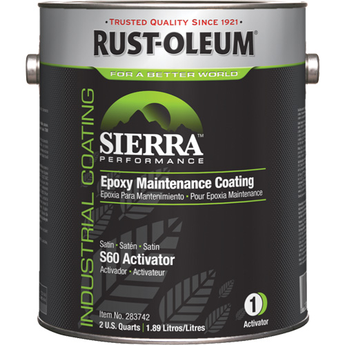 Rev&ecirc;tement dentretien &eacute;poxydique &agrave; base deau Sierra S60 partie 1 activateur, Gallon Brunswick Fyr & Safety