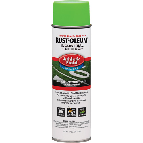 Industrial Choice&reg; AF1600 Athletic Field Striping Paint, Green, Aerosol Can Brunswick Fyr & Safety