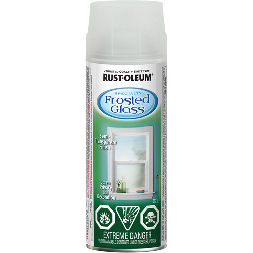 Specialty Spray Paint, Aerosol Can, Frosted Glass Brunswick Fyr & Safety