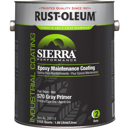 Sierra Performance S70/S71 Water-Based Epoxy Acrylic Primer, Gallon, Grey Brunswick Fyr & Safety