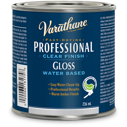 Varathane&reg; Professional Finish, 236 ml, Clear, Gloss Brunswick Fyr & Safety
