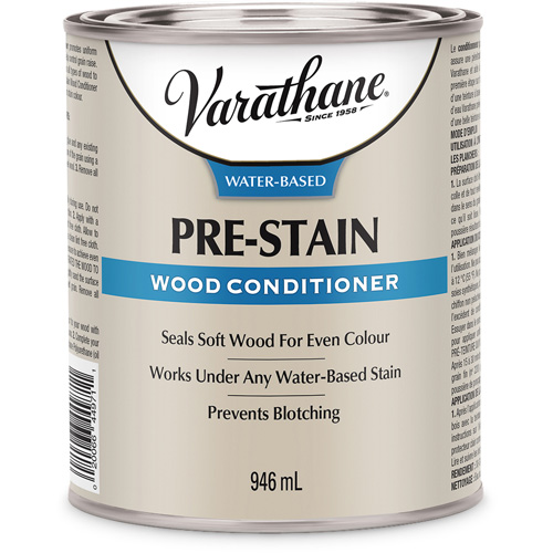 Varathane&reg; Premium Water-Based Wood Conditioner, 946 ml, Clear, Transparent Brunswick Fyr & Safety