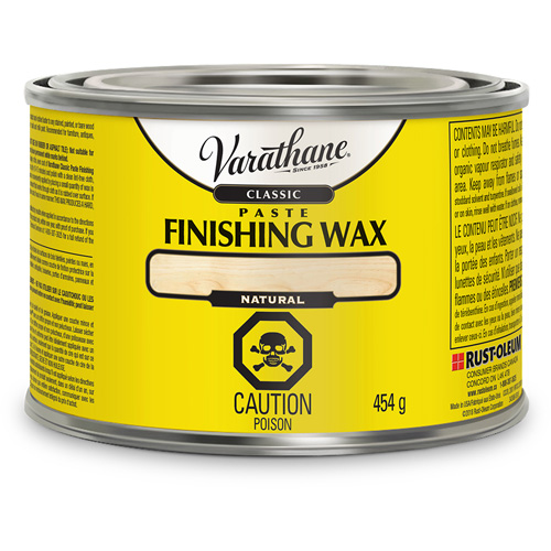 Varathane&reg; Classic Paste Finishing Wax, 450 g, Natural, Matte Brunswick Fyr & Safety