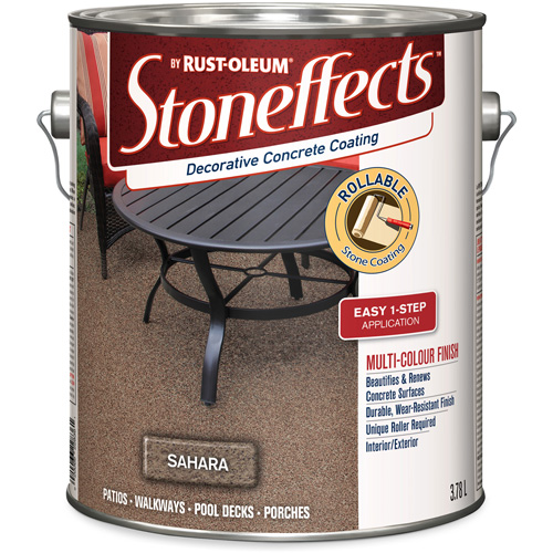 Stoneffects Decorative Concrete Coating, 3.78 L, Textured, Beige Brunswick Fyr & Safety