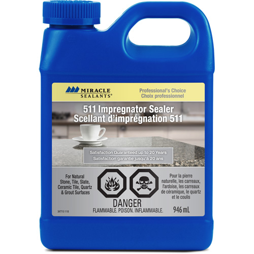 Scellant Impregnator 511 Miracle Sealants, Cruche Brunswick Fyr & Safety