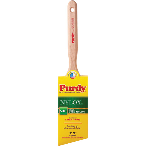 Pinceau Nylox Glide, Nylon, Manche Bois, Largeur de 2-1/2" Brunswick Fyr & Safety