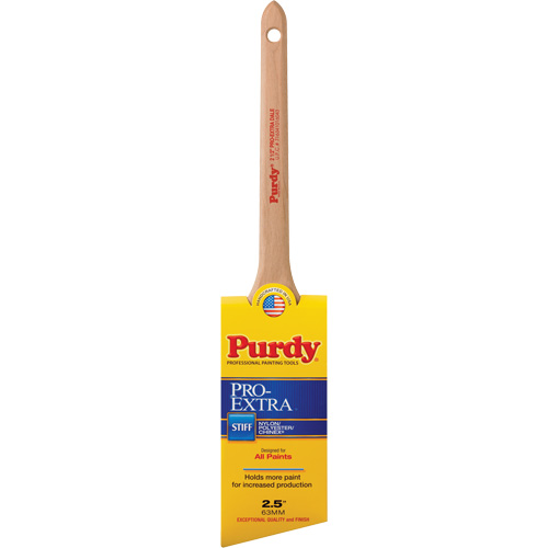 Pinceau Pro-Extra Dale, Mat&eacute;riau m&eacute;lang&eacute;, Manche Bois, Largeur de 2-1/2" Brunswick Fyr & Safety