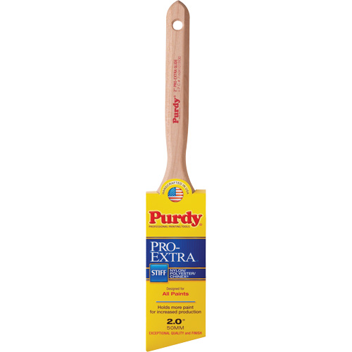 Pinceau Pro-Extra Glide, Mat&eacute;riau m&eacute;lang&eacute;, Manche Bois, Largeur de 2" Brunswick Fyr & Safety