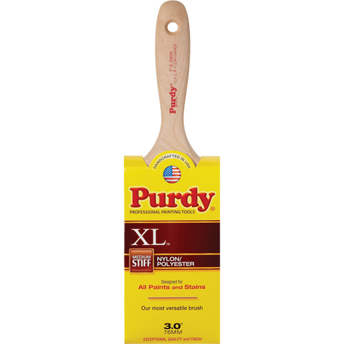 Pinceau XL Swan, Poly/nylon, Manche Bois, Largeur de 3" Brunswick Fyr & Safety