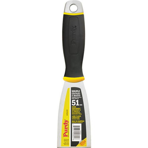 Couteau &agrave; mastic de premi&egrave;re qualit&eacute;, 2", Lame en Acier inoxydable Brunswick Fyr & Safety