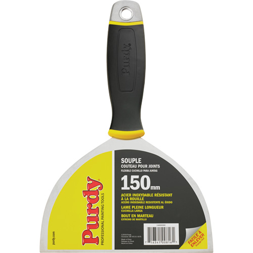 Couteau &agrave; joints de premi&egrave;re qualit&eacute;, Lame Acier inoxydable, Largeur 6", Manche Plastique Brunswick Fyr & Safety