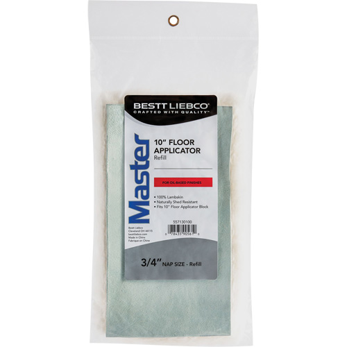 Tampon de rechange pour applicateur pour plancher en cuir d'agneau Brunswick Fyr & Safety