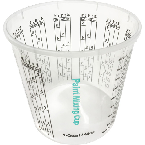 Gobelet en plastique pour m&eacute;lange de peinture, 1,25 L Brunswick Fyr & Safety