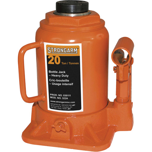 322A Bottle Jack, 20 Ton(s), 14-3/4" Raised Height Brunswick Fyr & Safety