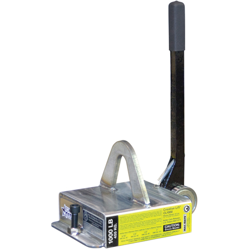 Aimants Creative Lift, Capacit&eacute; de retenue 1000 lb (0,5 tonne), 10-3/4" lo x 7-1/4" la x 6-3/4" h Brunswick Fyr & Safety