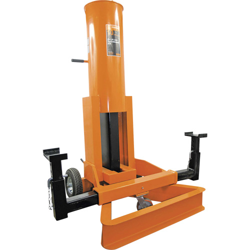 Heavy-Duty Air End Lift Jack, 10 Ton(s) Capacity, 17-1/2" - 50" H Brunswick Fyr & Safety