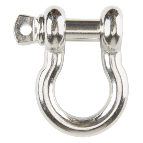 Manille d'ancrage &agrave; vis, 7/16", Cheville &agrave; vis, Acier inoxydable Brunswick Fyr & Safety