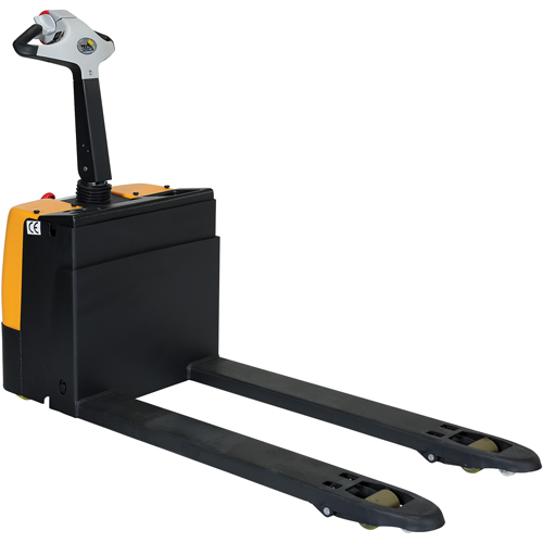 Fully Powered Electric Pallet Truck, 3300 lbs. Cap., 48" L x 28.25" W Brunswick Fyr & Safety