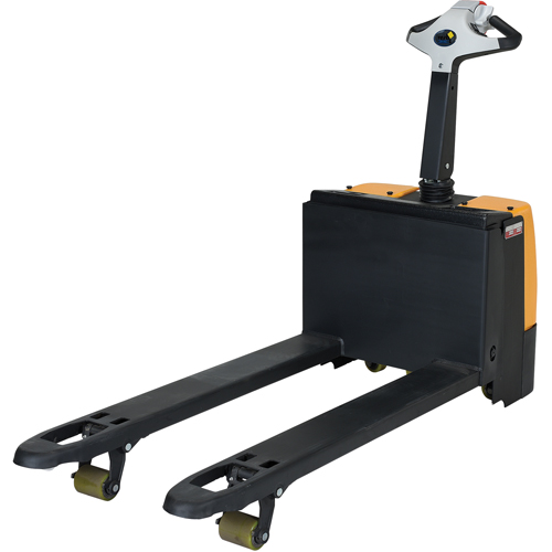 Fully Powered Electric Pallet Truck, 3000 lbs. Cap., 47" L x 25" W Brunswick Fyr & Safety