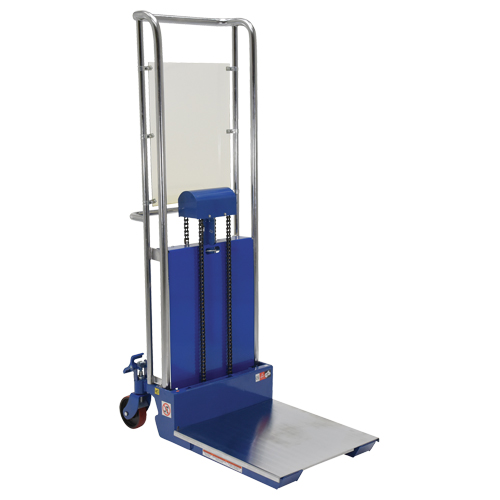 Gerbeur Hefti-Lift, M&eacute;canisme Pompe au pied, Capacit&eacute; de 880 lb, Levage max de 59" Brunswick Fyr & Safety