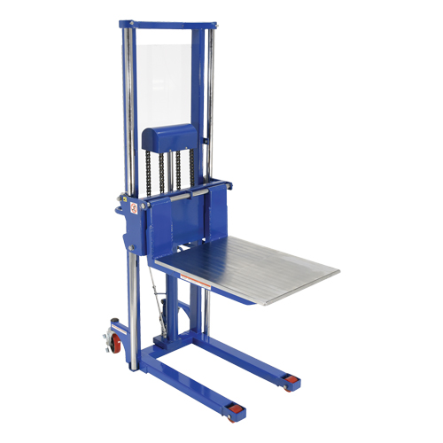 Gerbeur Hefti-Lift, M&eacute;canisme Pompe au pied, Capacit&eacute; de 1500 lb, Levage max de 63" Brunswick Fyr & Safety