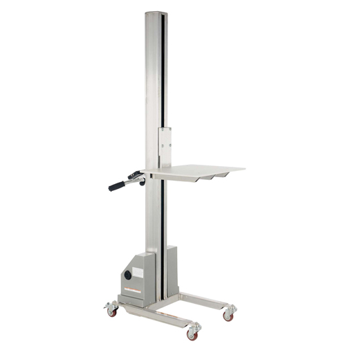 Gerbeur &agrave; levage rapide, M&eacute;canisme &eacute;lectrique, Capacit&eacute; de 125 lb, Levage max de 72" Brunswick Fyr & Safety