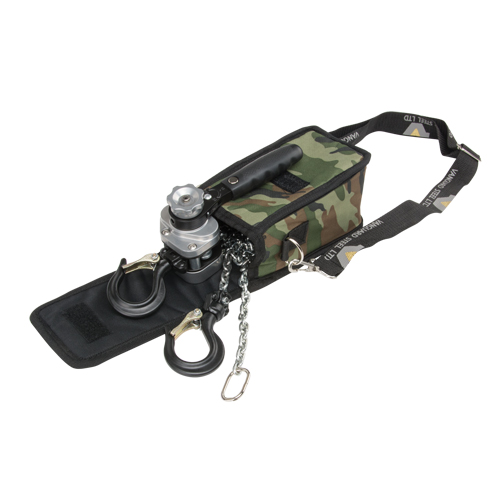 Mini Lever Hoist, 5' Lift, 500 lbs. (0.25 tons) Capacity, Zinc Plated Chain Brunswick Fyr & Safety
