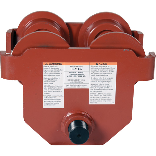 Chariot de levage manuel &agrave; profil bas, 6000 lb (3 tonnes) Brunswick Fyr & Safety