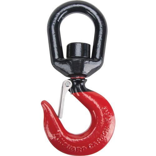 Crochet pivotant avec c&acirc;ble m&eacute;tallique Black Eye Brunswick Fyr & Safety