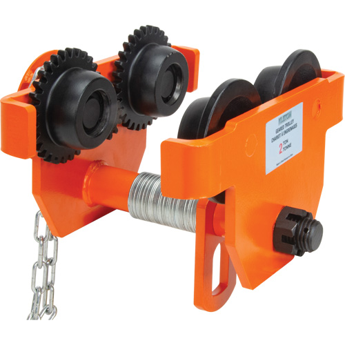 Chariot r&eacute;glable avec plaques de s&eacute;curit&eacute;, 6000 lb (3 tonnes) Capacit&eacute;, 3-15/16" - 5-14/16" Brunswick Fyr & Safety