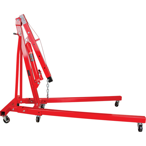 Folding Shop Crane, 4000 lbs. (2 tons) Capacity Brunswick Fyr & Safety