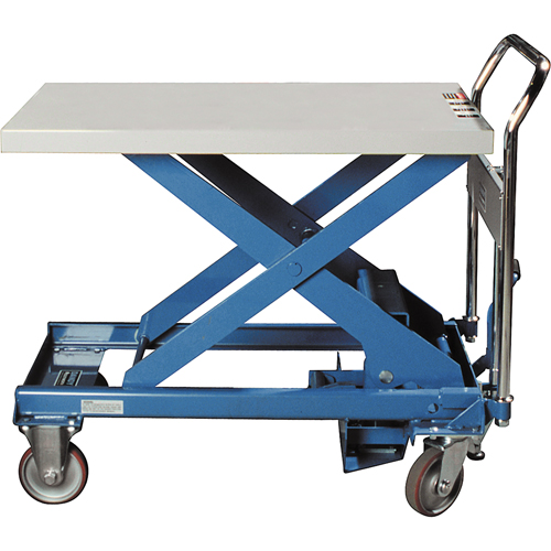 Dandy Lift Scissor Lift Table, 28" L x 17-7/10" W, Steel, 330 lbs. Capacity Brunswick Fyr & Safety