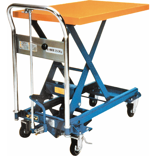 Dandy Lift Scissor Lift Table, 31-1/2" L x 19-7/10" W, Steel, 550 lbs. Capacity Brunswick Fyr & Safety